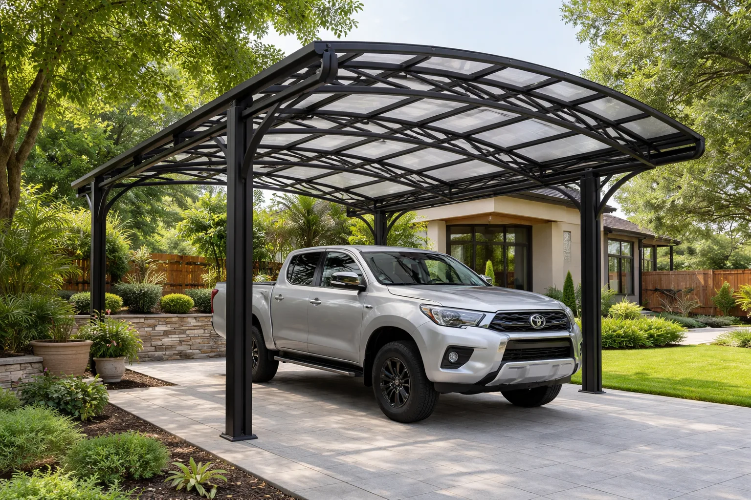 Метални ферми за навеси 03